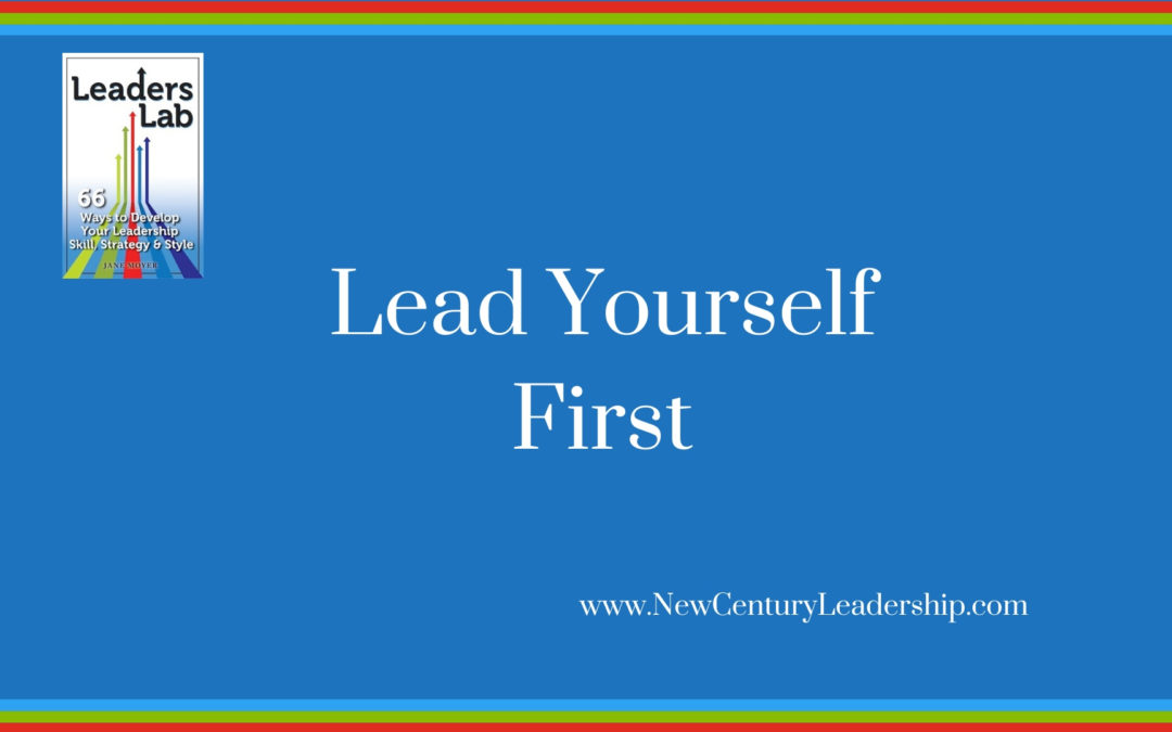Lead Yourself First